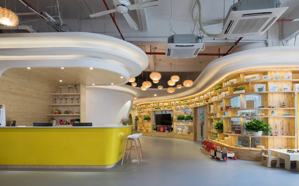 深圳企業(yè)展廳設計公司裝修早教店裝飾設計方案